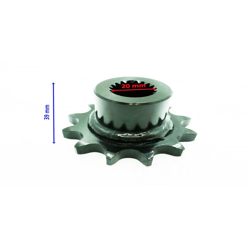 Atv Ön Dişli 530-12T İç 20Xuzunluk 39Mm Tm Öm