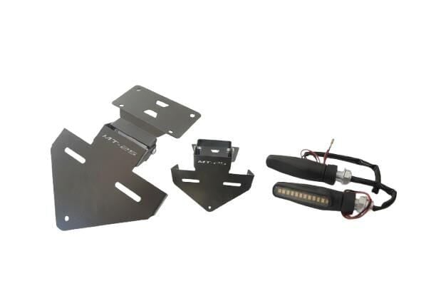 Yamaha Mt-25 Uyumlu Katlanır Plakalık Takımı (Kayar Led Sinyalli)