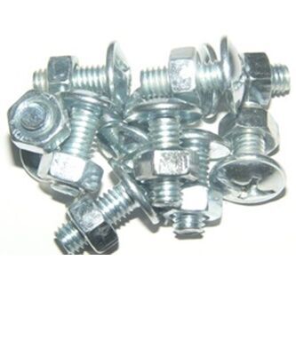 Kapak Vidası 6 X 15  (Somunlu)