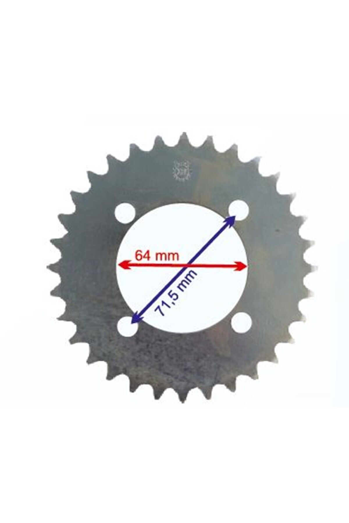 Yamaha Uyumlu Capri Arka Dişli 420-30T İç 64 Mm Öm