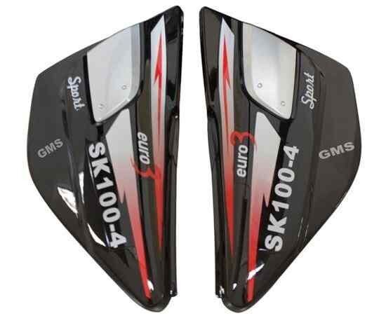 Yan Kapak Sağ Sol Sk 100-3 Sport(siyah) Takım