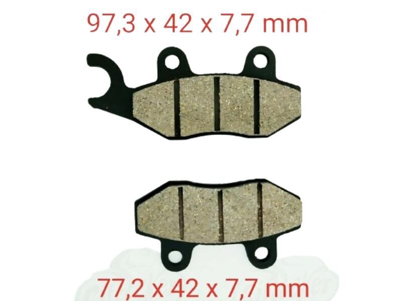 Rks Freccia 150 Ön Fren Disk Balatası Fa228