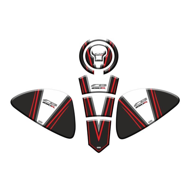 Honda Cb250R 2018 - 2024 Uyumlu Tank Pad Set