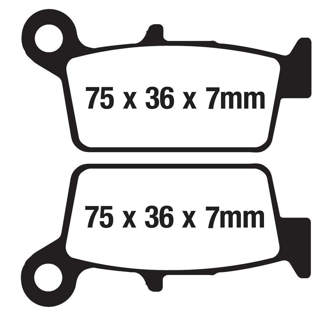 Lifan Pony 100 Arka Fren Disk Balatası Fa131/2