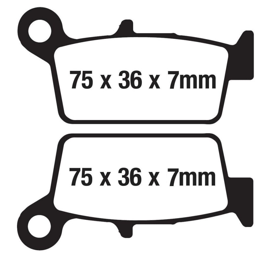 Lifan Pony 100 Arka Fren Disk Balatası Fa131/2