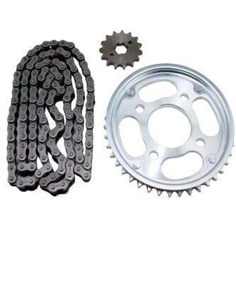 Zincir- (ön + Arka) Dişli Seti Cbf 150 Uyumlu 42t-15t-126l