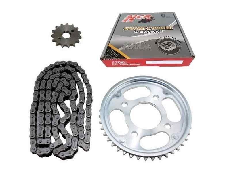 Honda Cbf 150 Ön-Arka Dişli Zincir Set Ncr 428H 128L 15-42T