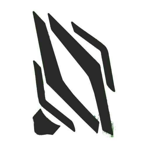 Honda Pcx 2025 Uyumlu Geniş Far Üstü Film Siyah