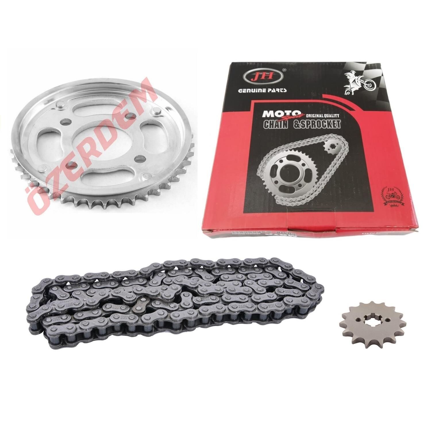 Cbf150 Uyumlu Ön-Arkadişlizincirset428H126L15-42Tsfrzincirli