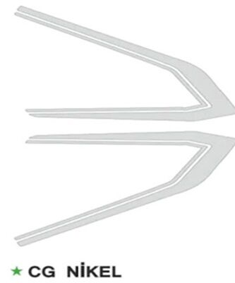 Depo Şeridi (etiket)cg 125 Nikel