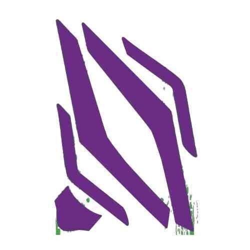 Honda Pcx 2025 Uyumlu Geniş Far Üstü Film Mor