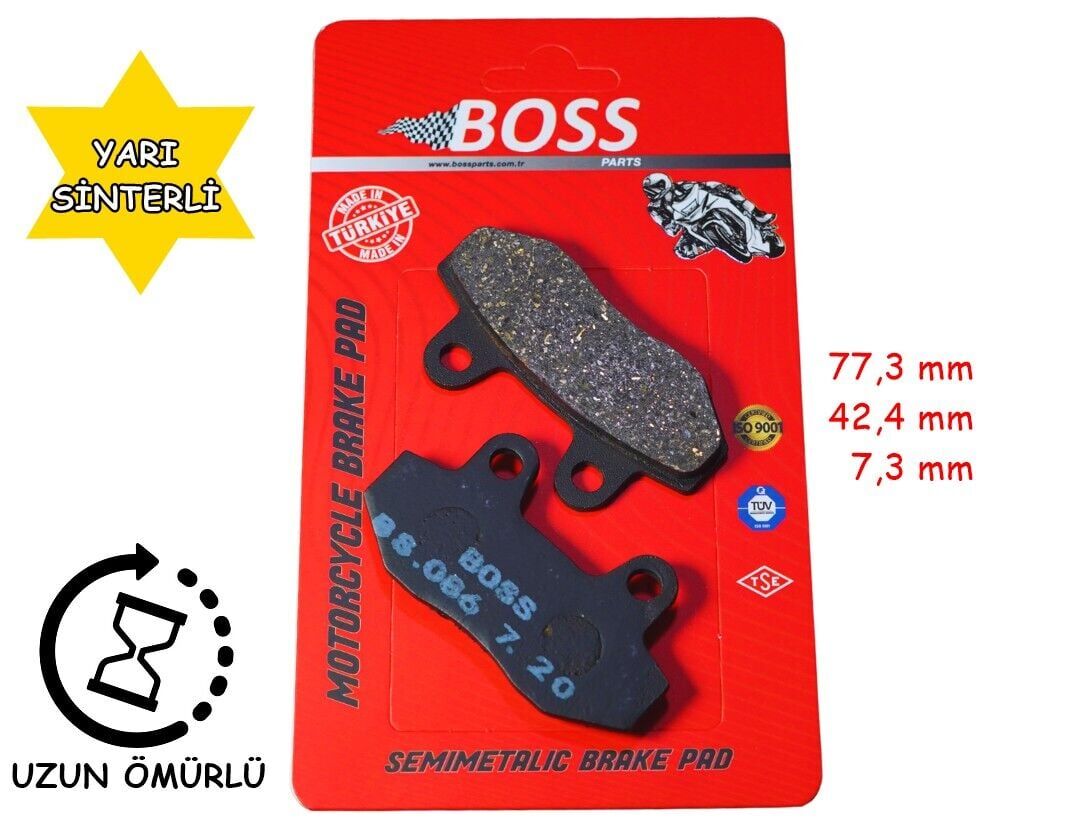 Cub-Cg Ön Fren Disk Balatası Boss Fa086