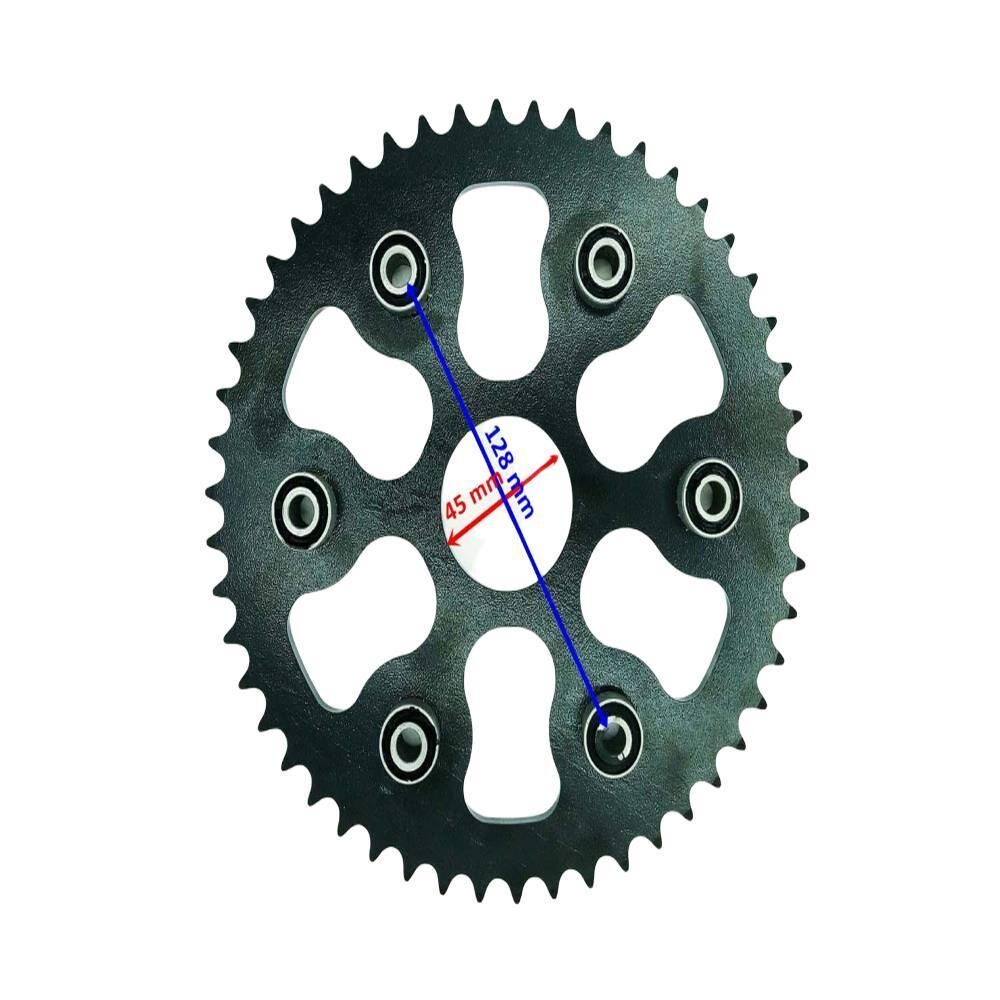 250 Yuki İzci Arka Dişli 428-50T İç 45X6 Takozlu Ind Öm