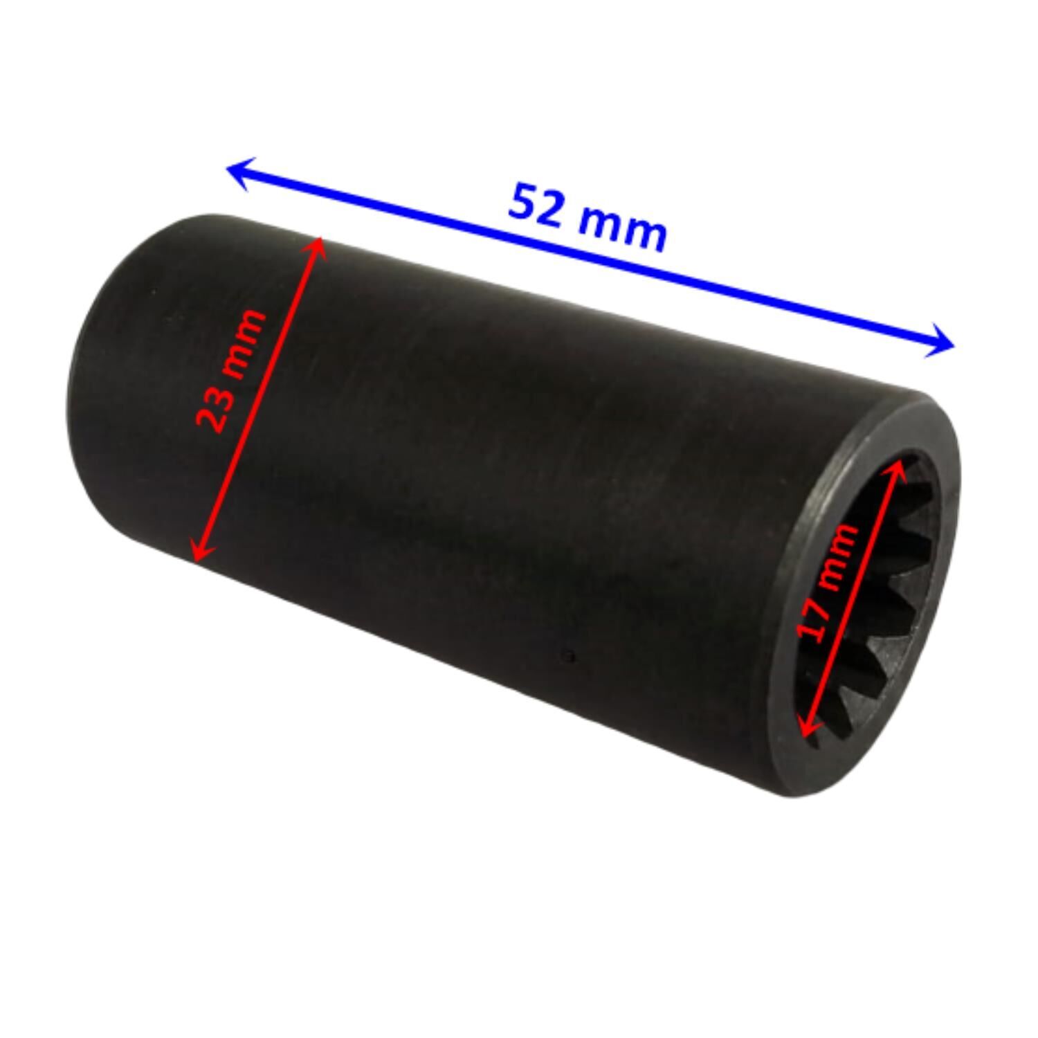 Atv Kanuni 110 Şaft Frezeli Kovan 17-23-52Xöm