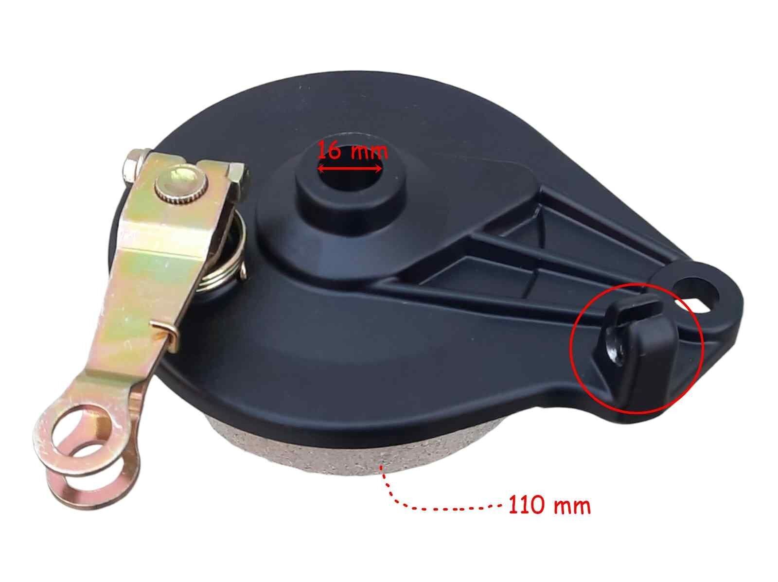 Ebıs E-Bis Arka Kampana Siyah Komple 110 Mm İç 16 Tel Sabitleme