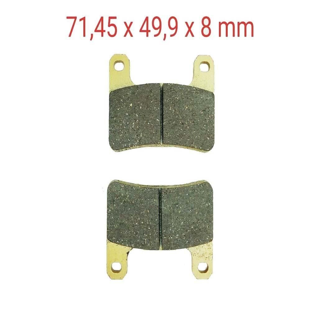 Ön Fren Disk Balatası Fa379 Suzuki Gsx-R 1300 Hayabusa(2008-2012) Kawasaki Z 1000 Sx