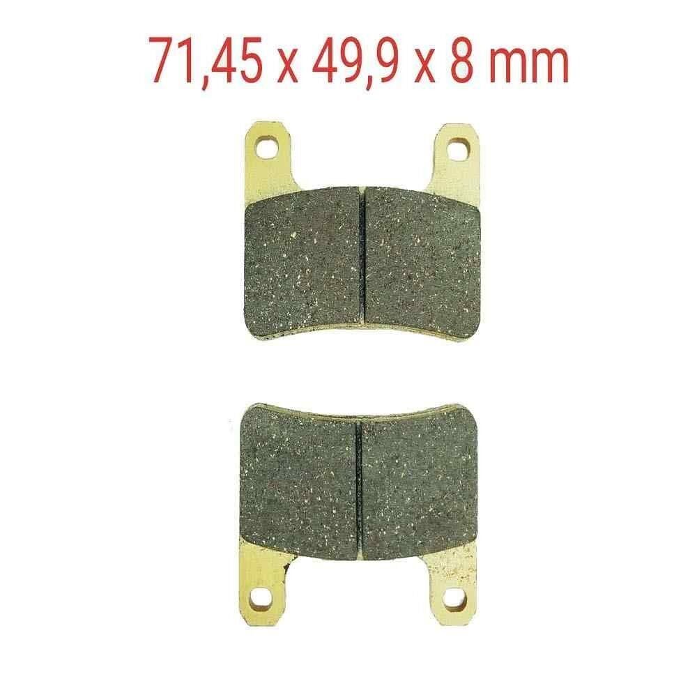 Ön Fren Disk Balatası Fa379 Suzuki Gsx-R 1300 Hayabusa(2008-2012) Kawasaki Z 1000 Sx