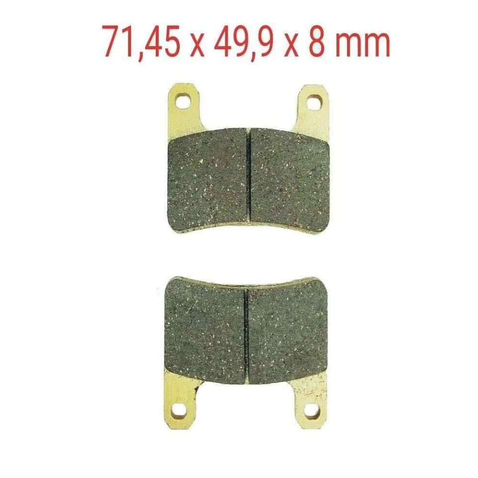 Ön Fren Disk Balatası Fa379 Suzuki Gsx-R 1300 Hayabusa(2008-2012) Kawasaki Z 1000 Sx