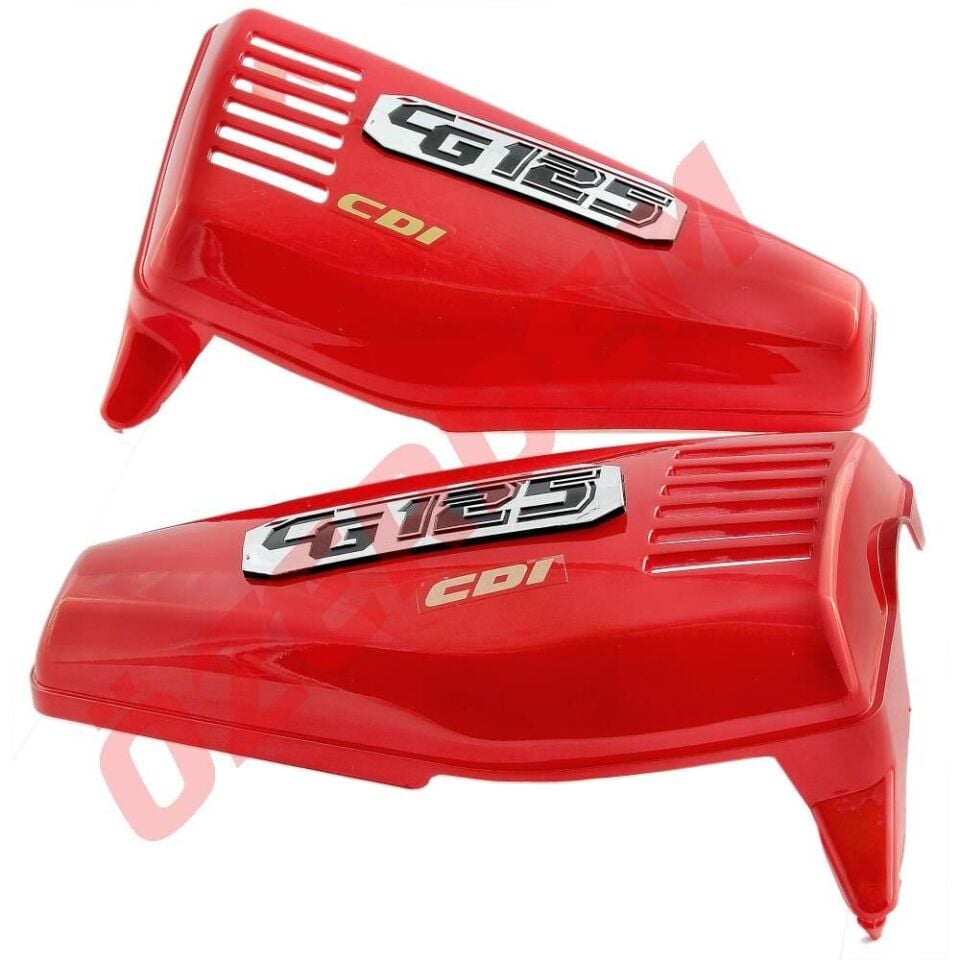 125 Cg Model Yan Kapak Kırmızı
