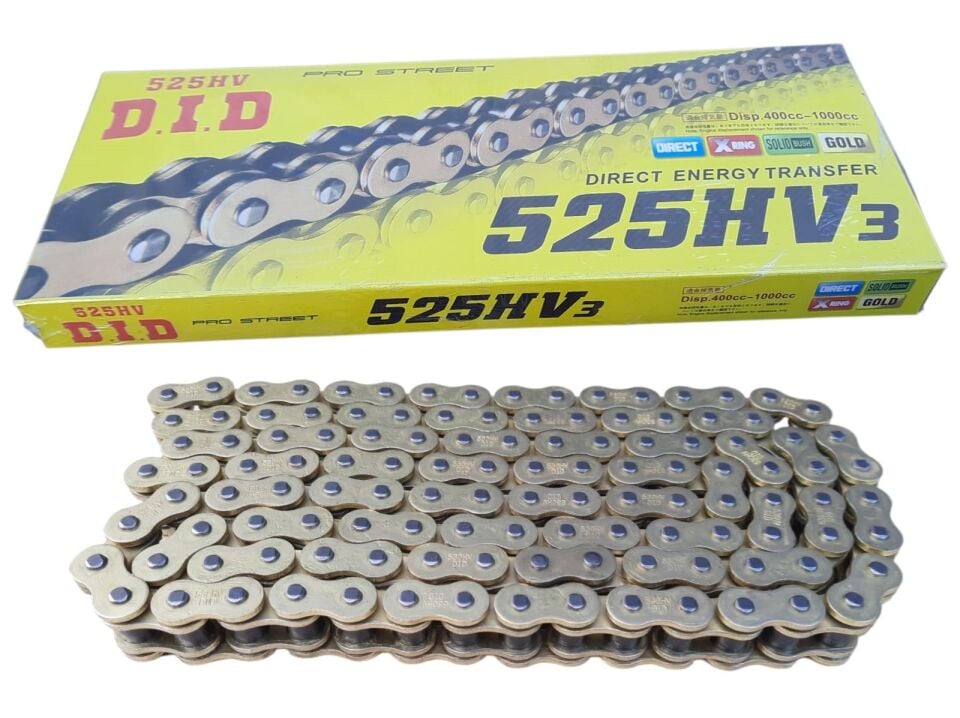 Zincir O-Ringli 525Hv 120L Dıd Gold İth