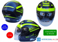 Kask Lss Çenesiz Vizörlü Parlak Siyah (E) L Beden