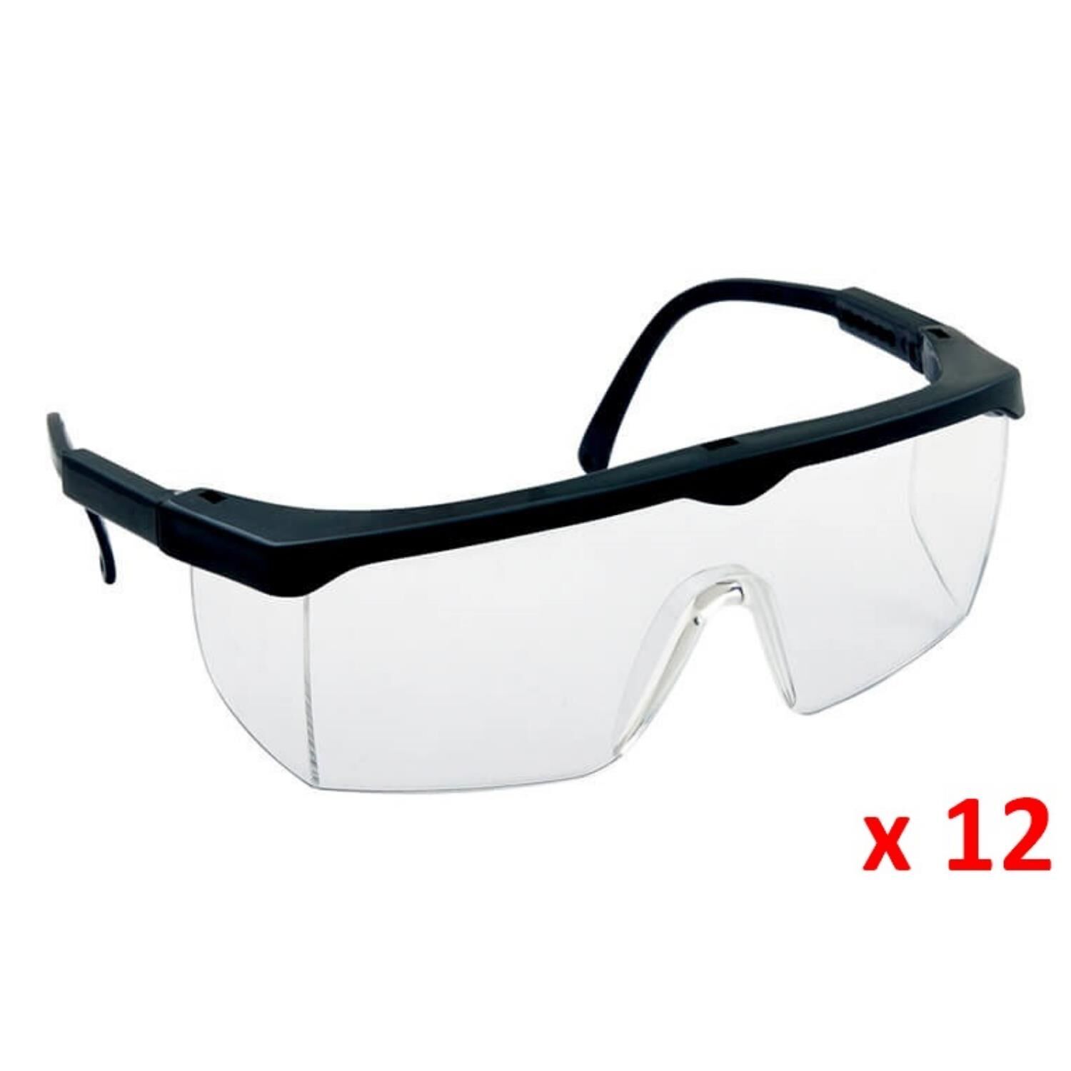 Koruyucu Gözlük Classic Şeffaf 12 Li Paket