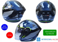 Kask Lss Çenesiz Vizörlü Parlak Siyah (F) Xl Beden