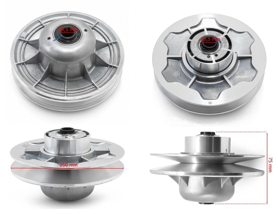 Atv Tgb 1000 Arka Varyatör Komple