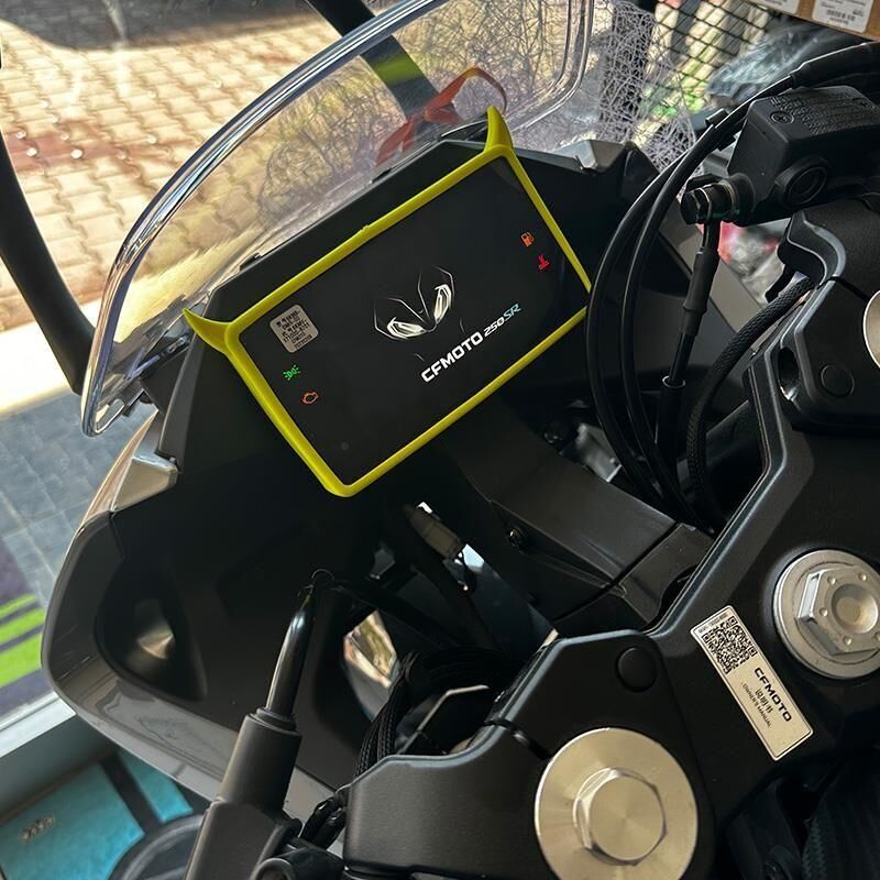 Cf Moto Nk 650 2022 - 2024 Uyumlu Km Koruyucu Kılıf Sarı