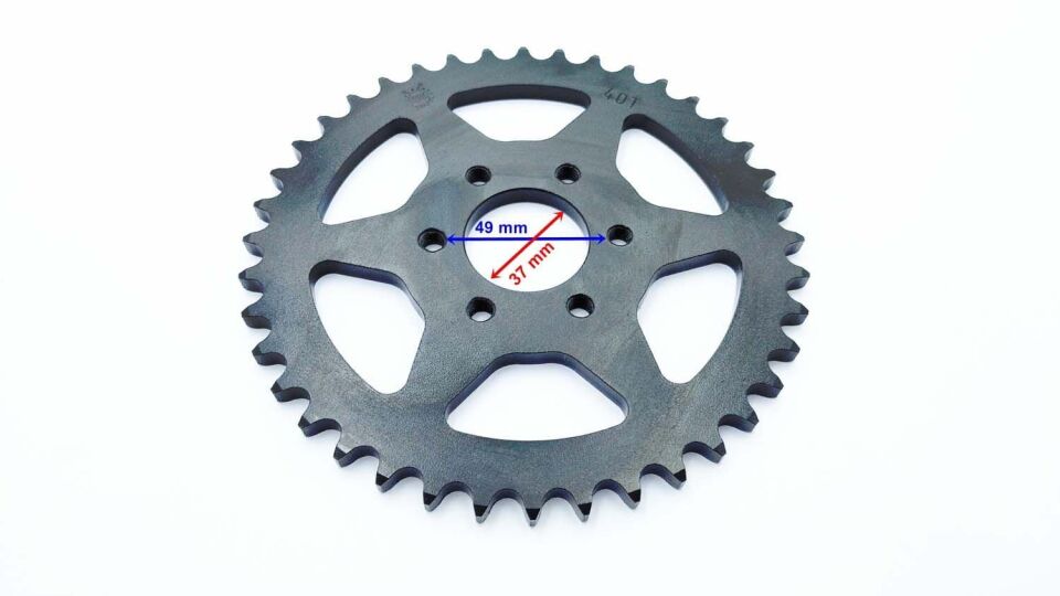 Arka Dişli 428-40T İç 37X6 Delikli Ind Öm Hedge