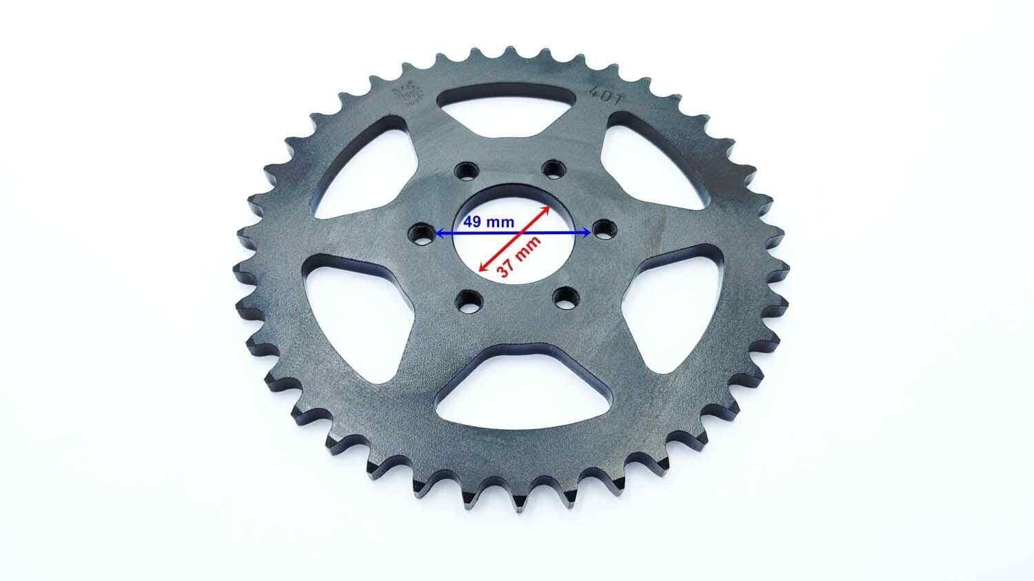 Arka Dişli 428-40T İç 37X6 Delikli Ind Öm Hedge