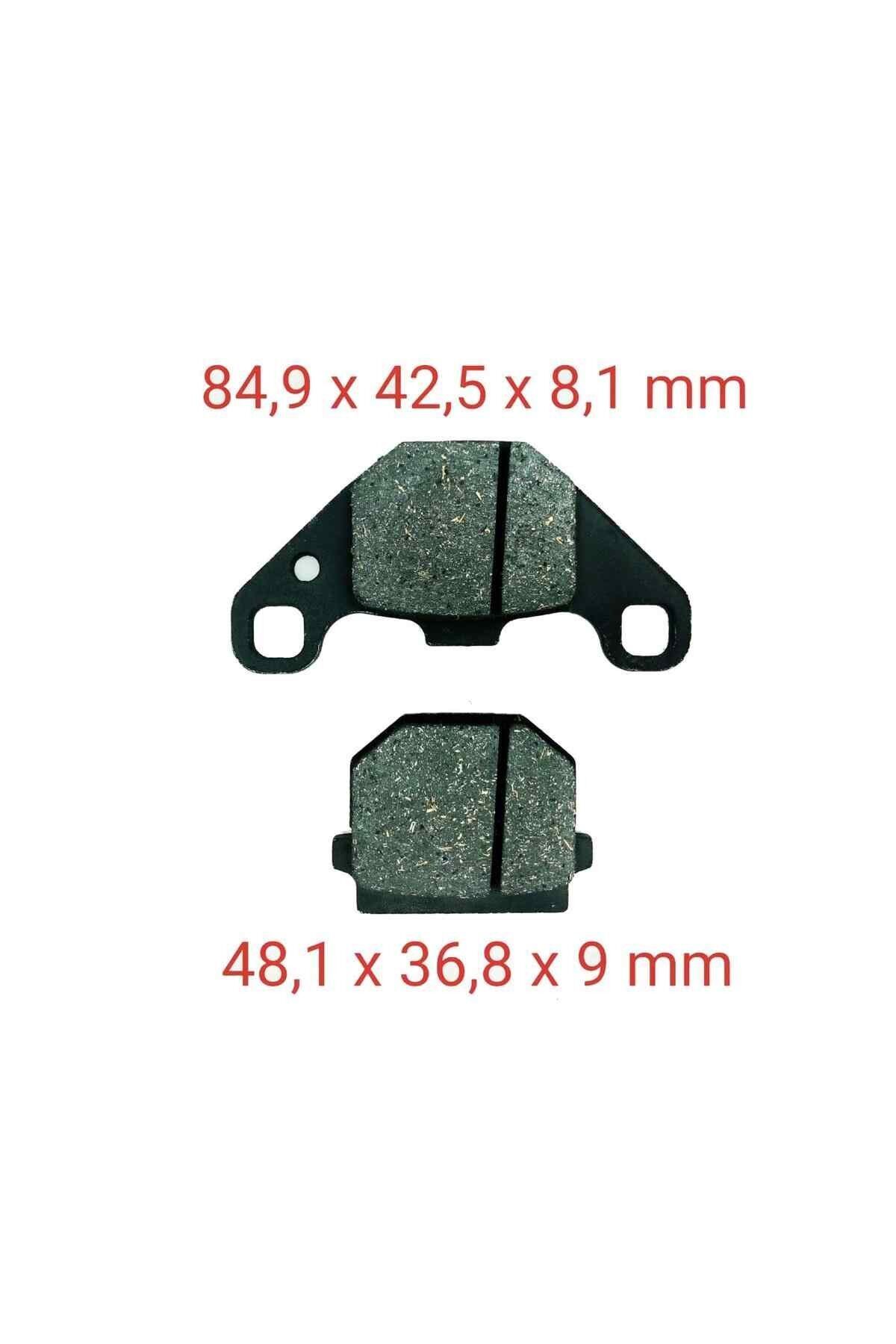 Suzuki Uyumlu An125 Ön Fren Disk Balatası Fa083
