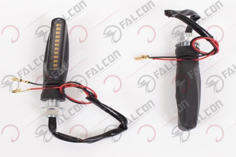 Universal Led Sinyal Kayar (Sarı) İkili Takım
