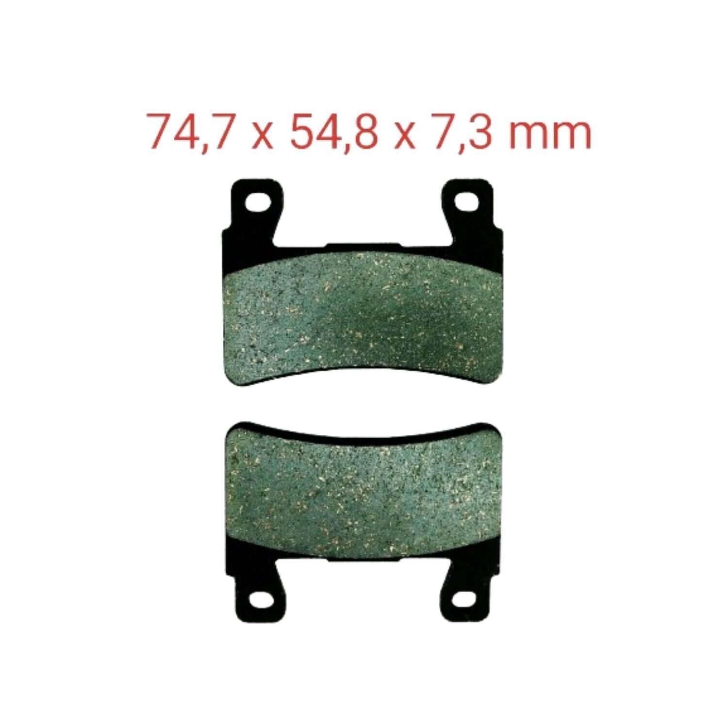 Honda Ön Fren Disk Balatası Fa265 Fa296 Cbr 600 Rr(2003-2004) Cb 1100-1300-Cbr 600 F Kawasaki Zx-6R