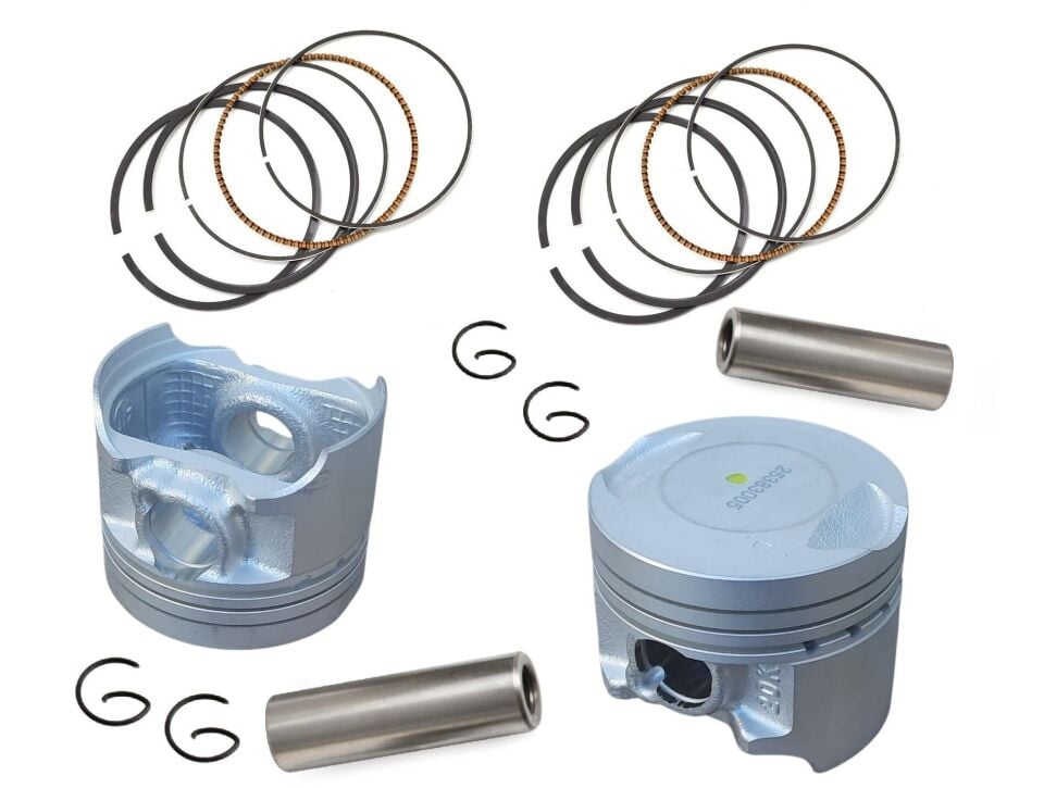 Rks R250 Piston 2 Li Set 53,5 Mm 15 Pim 15 Strok Suzuki Gsxr 250, Gw İnazuma, V-Strom 250