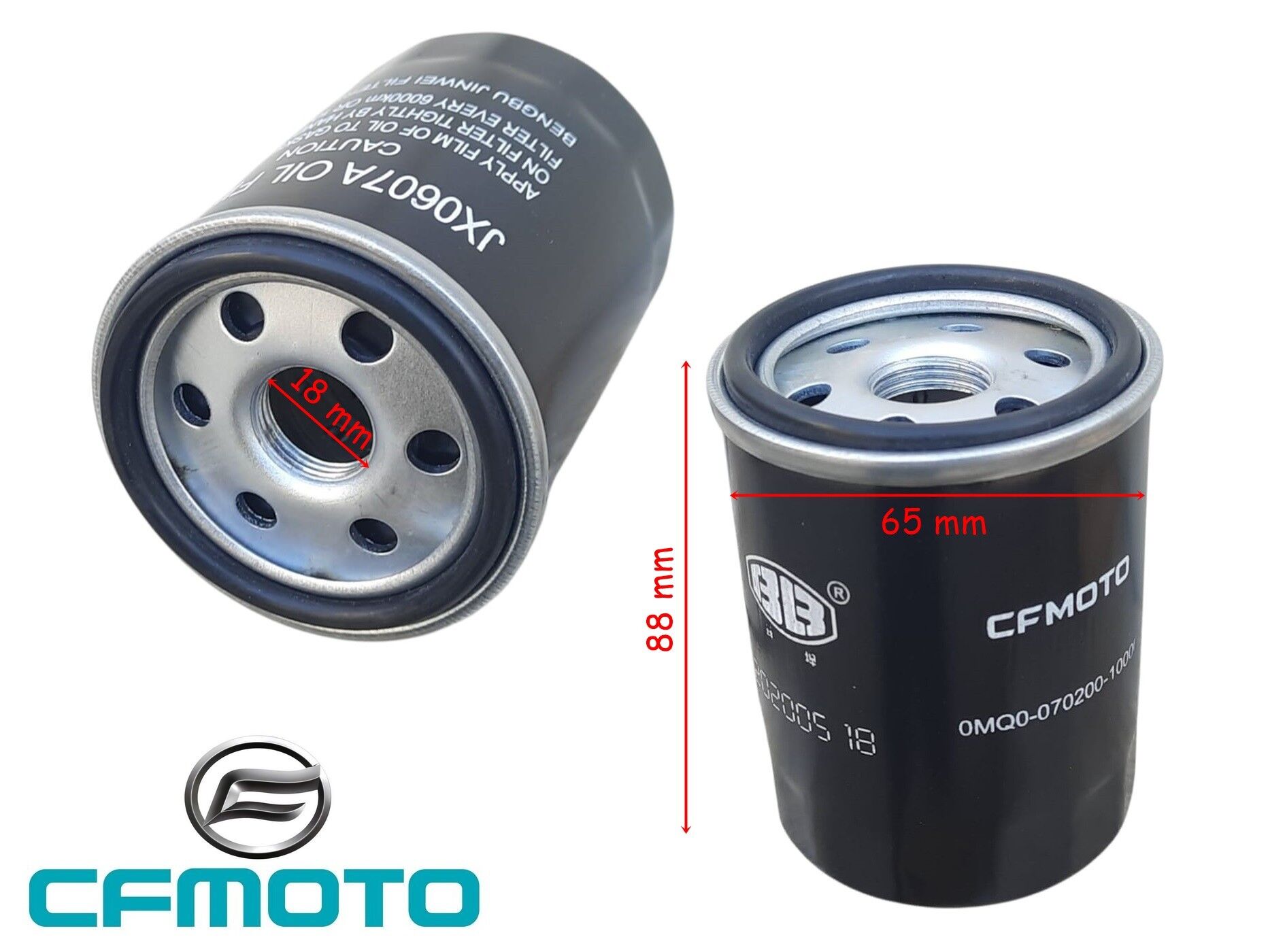 Cf Moto Nk400 Clx700 Yağ Filtresi A Kalite 65-88-18 Mm