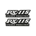 Yamaha Rx115 Uyumlu Damla Stıcker Set 001