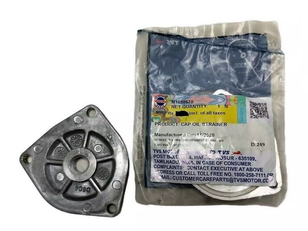 Tvs Apache Rtr 200 Yağ Filtre Kapağı Gri M1080570 Orj