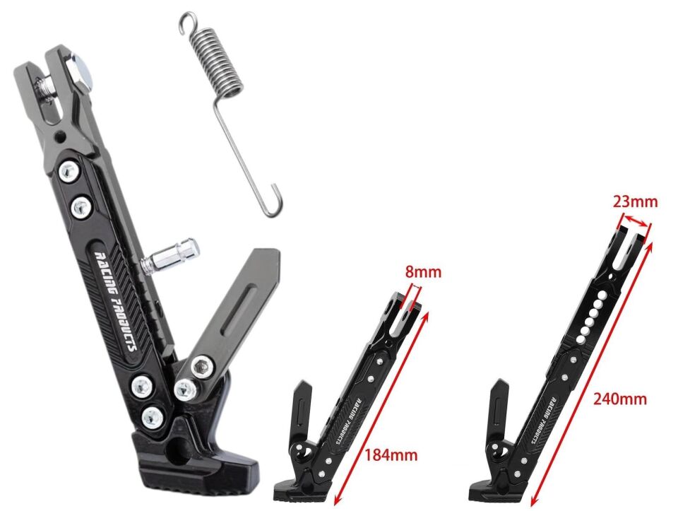 Üniversal Yan Sehpa Set Ayarlı Alüminyum Füme