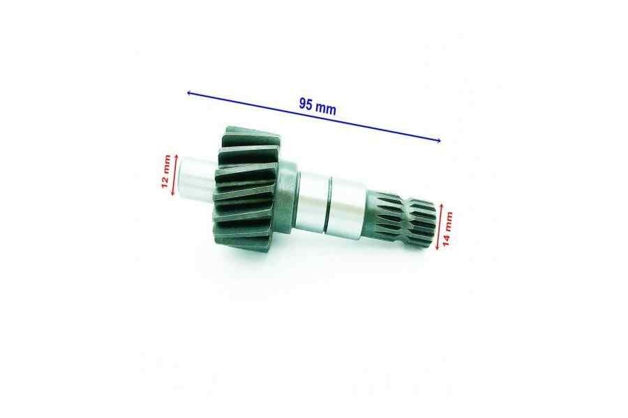 Atv Atv Buggy Direksiyon Dişlisi 17T İnce Freze 173 Mm Öm