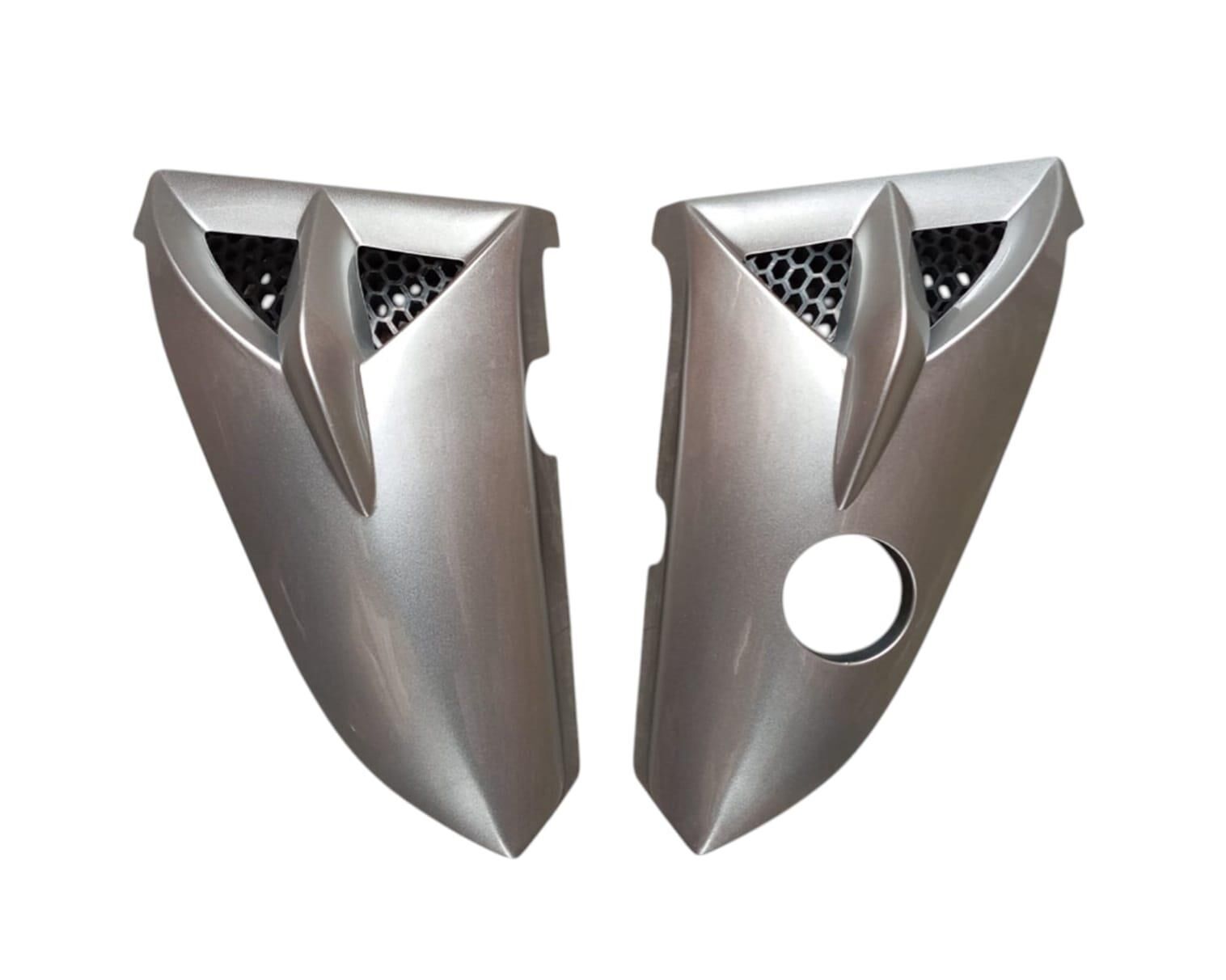 Yamaha Cg-Ybr Depo Yan Plastiği 2009 Gri (Bıyık)