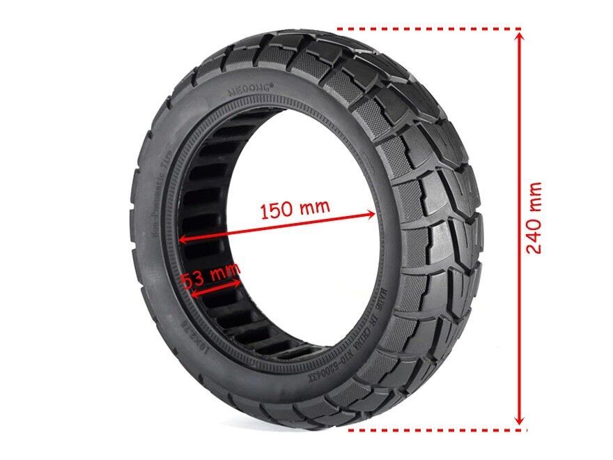 Dış Lastik Dolgu E-Scooter 10X2.75 N043-X Nedong