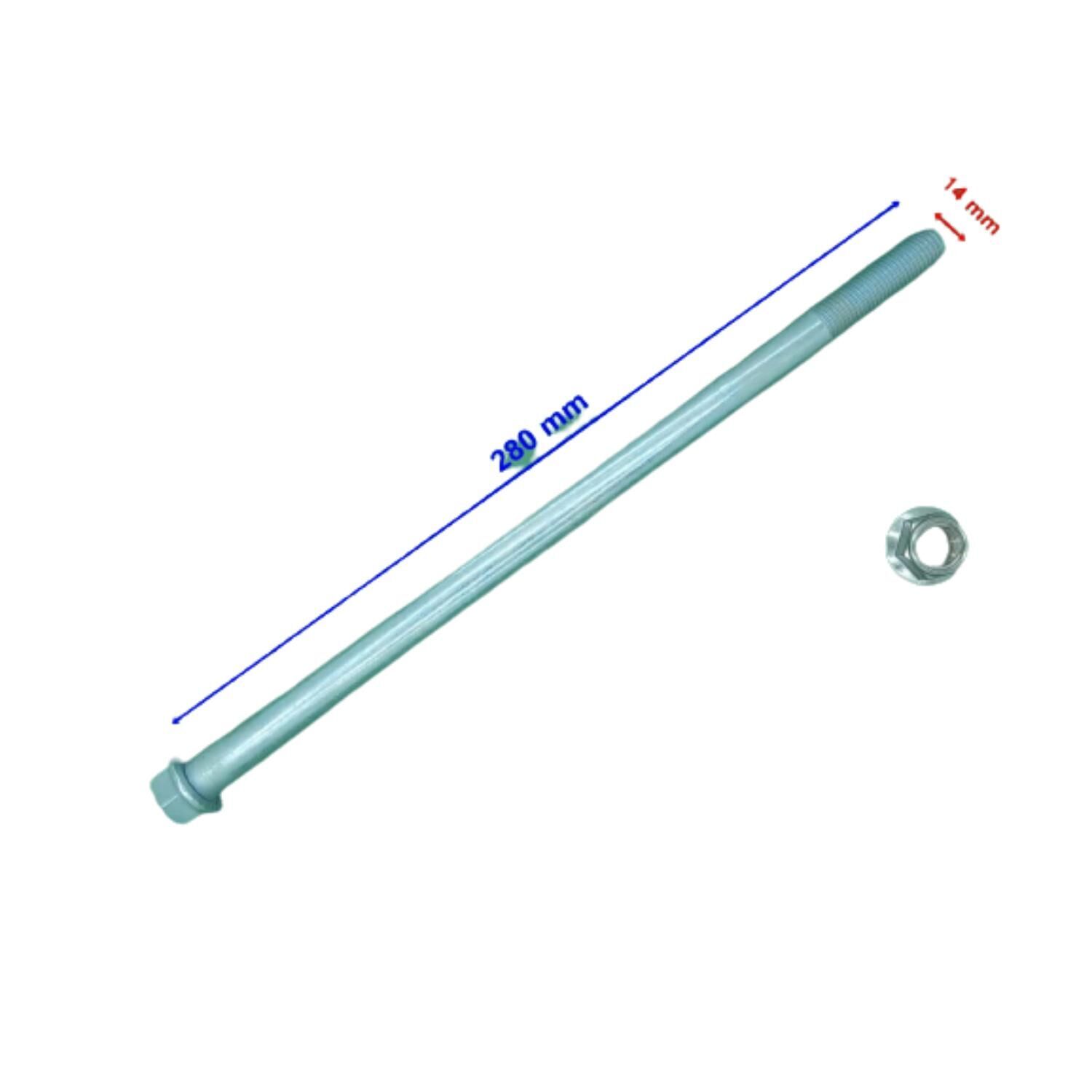 Atv Kymco 150 Vip Trac Arka Salıncak Mili 14-280 Mm Öm