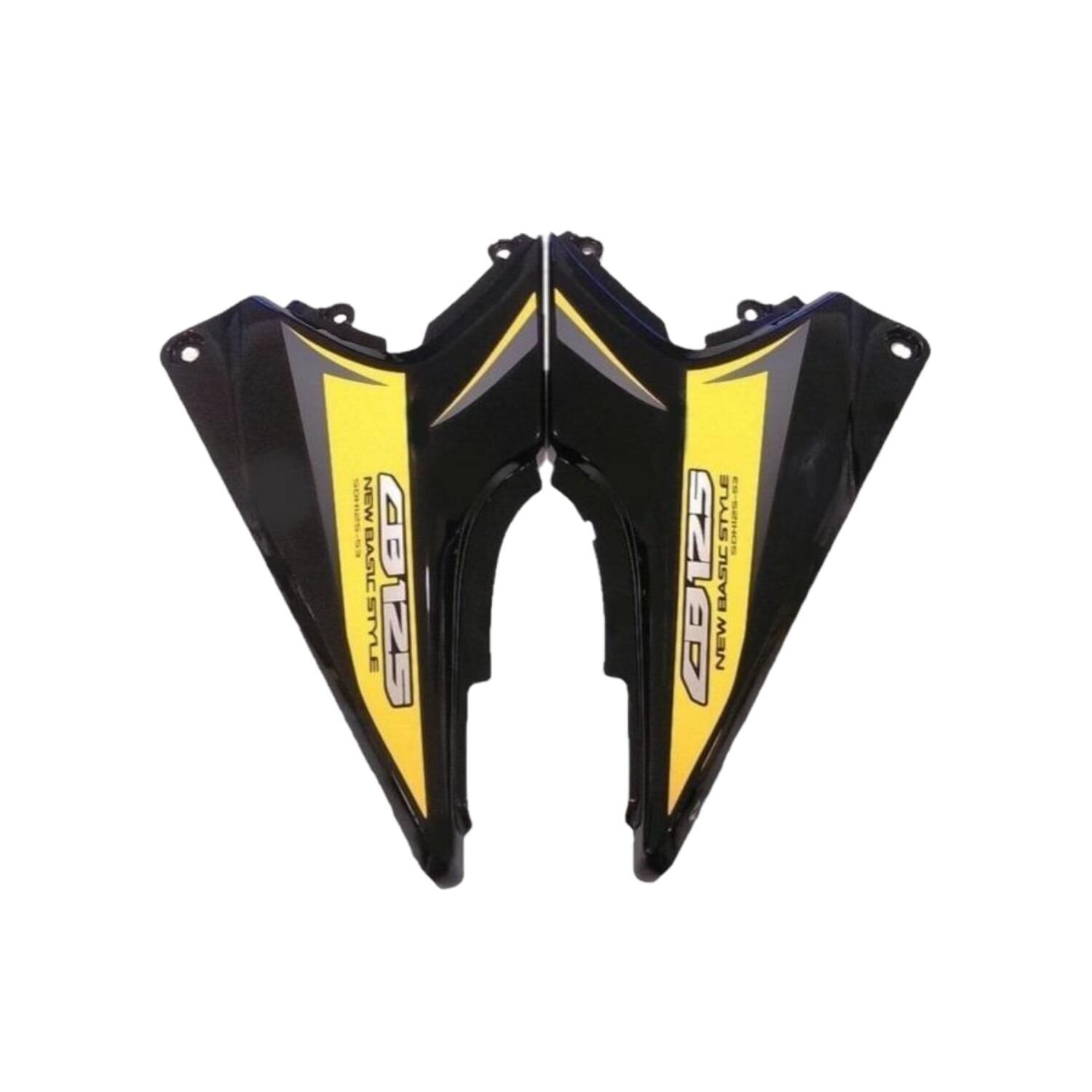 Honda Ace 125 Uyumlu Yan Kapak Siyah