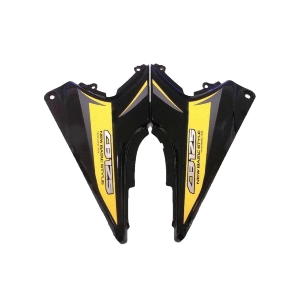 Honda Ace 125 Uyumlu Yan Kapak Siyah