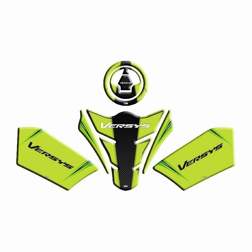 Skm Kawasaki Versys 650 Uyumlu Tank Pad Set 001