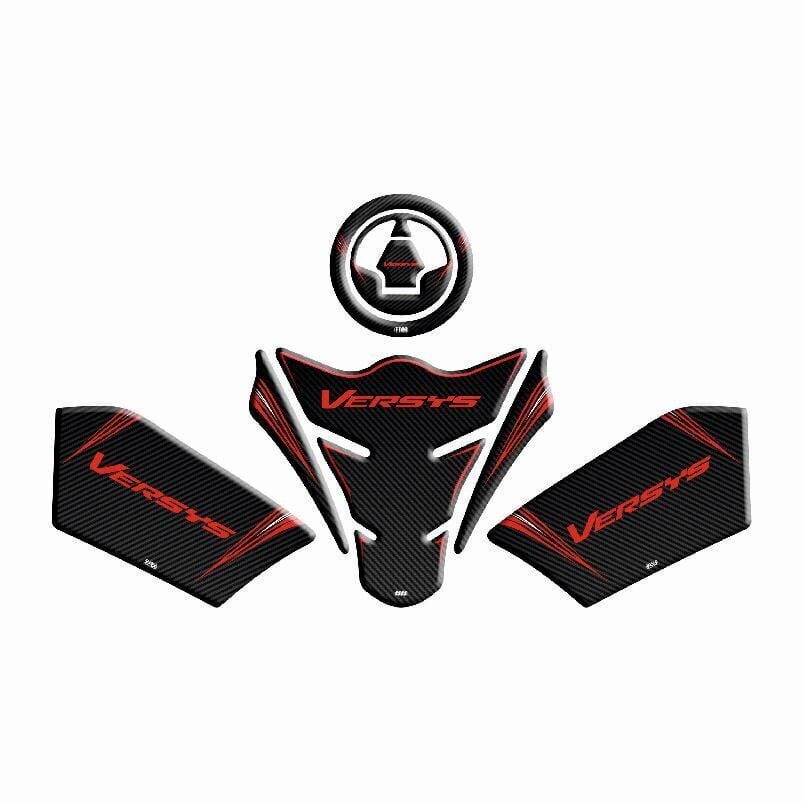 Skm Kawasaki Versys 650 Uyumlu Tank Pad Set 002