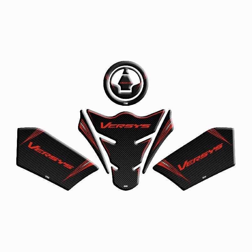 Skm Kawasaki Versys 650 Uyumlu Tank Pad Set 003