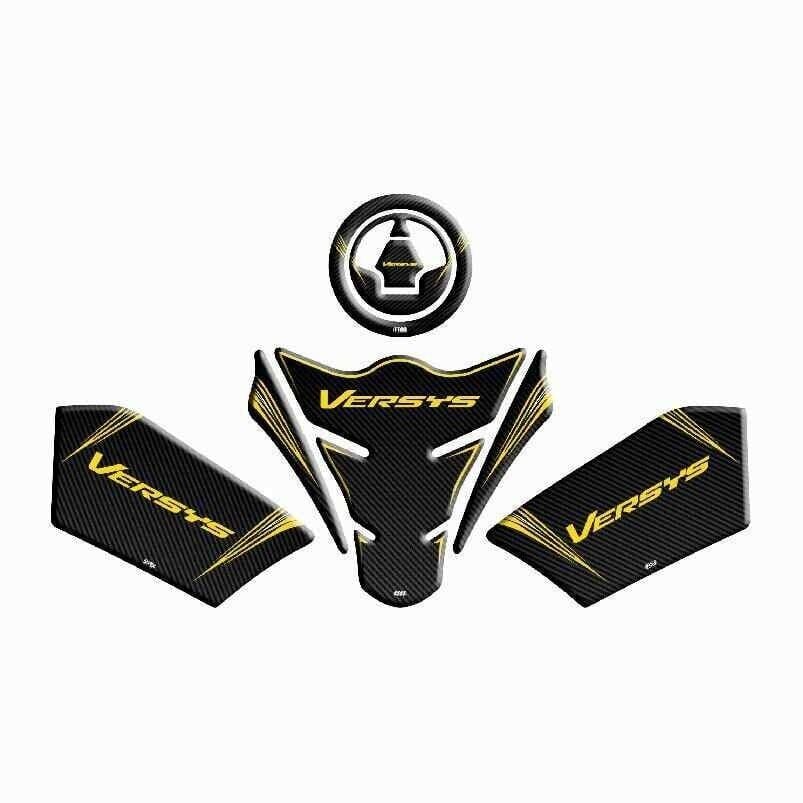 Skm Kawasaki Versys 650 Uyumlu Tank Pad Set 003