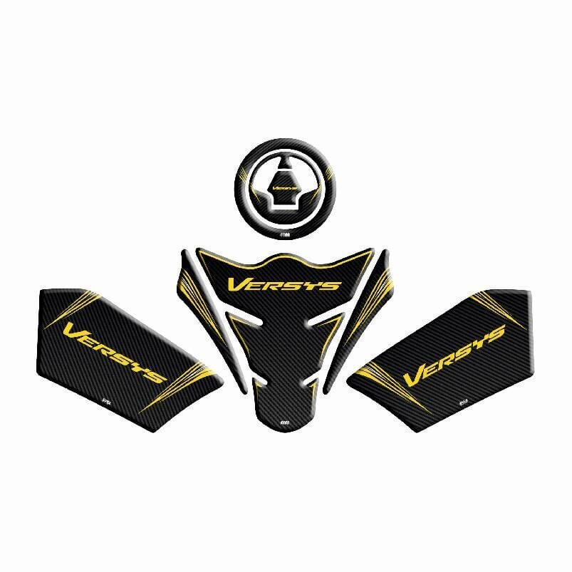 Skm Kawasaki Versys 650 Uyumlu Tank Pad Set 003